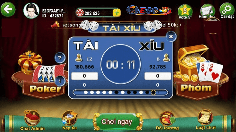 Tải game tài xỉu online